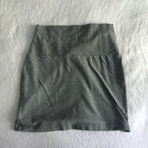 Grey Mini Skirt